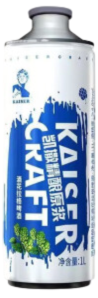 ПИВО КАЙСАР КРАФТ ХОРРЕ ЛАГЕР СВЕТЛОЕ 4% 1Л Ж/Б