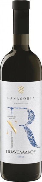 ВИНО ФАНАГОРИЯ НОМЕРНОЙ РЕЗЕРВ БЕЛ П/СЛ 10−13,5% 0,75Л
