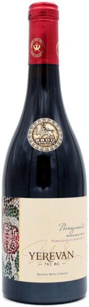 НАПИТОК ВИНОГРАДОСОДЕРЖАЩИЙ ЕРЕВАН 782 ВС ВИНОГРАДНО-ГРАНАТОВЫЙ СЕМИ-СВИТ 12% 0,75Л