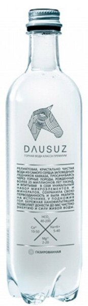 ВОДА МИНЕРАЛЬНАЯ ПРИРОДНАЯ ПИТЬЕВАЯ ДАУСУЗ ГАЗ 0,5Л СТ/Б