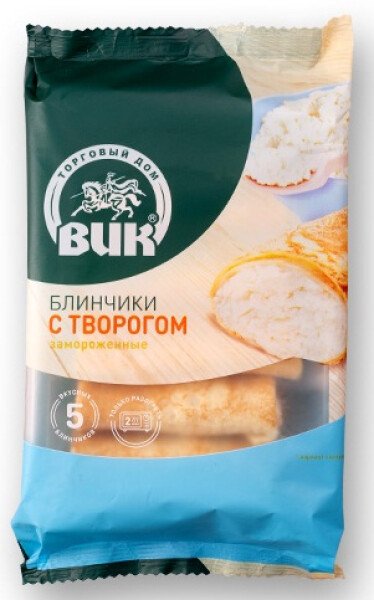 БЛИНЧИКИ ВИК С ТВОРОГОМ 400 Г