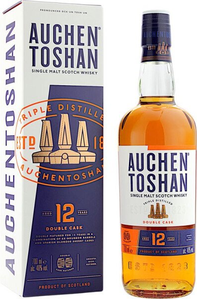 ВИСКИ АКЕНТОШАН 12 ЛЕТ 40% 0,7Л П/У