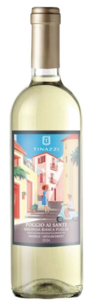 ВИНО ПОДЖО АЙ САНТИ МАЛЬВАЗИЯ БЬЯНКА ПУЛИЯ БЕЛ П/СЛ 11,5−12% 0,75Л