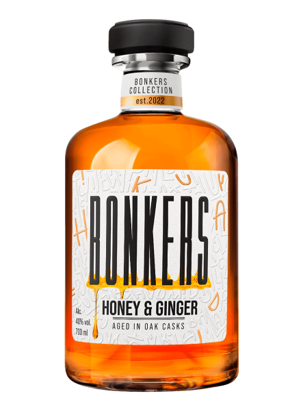 НАПИТОК СПИРТНОЙ БОНКЕРС МЕД ИМБИРЬ 40% 0,7Л