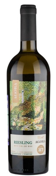 ВИНО АГОРА РИСЛИНГ БЕЛ П/СУХ 12,5% 0,75Л