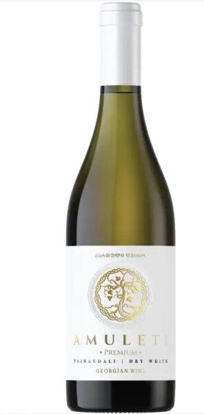 ВИНО АМУЛЕТИ ЦИНАНДАЛИ БЕЛ СУХ 13% 0,75Л