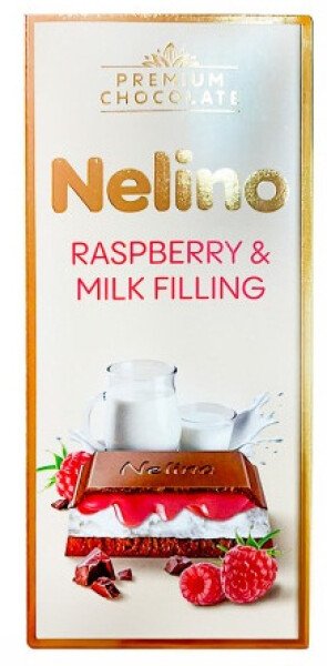 ШОКОЛАД ПРЕМИУМ МОЛОЧНЫЙ СО ВКУСОМ МАЛИНЫ 85 Г