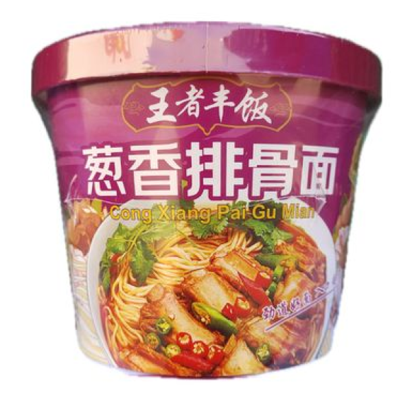 ЛАПША ВАНДЖЭ ФЭН ФАНЬ С ТУШЕНЫМИ СВИНЫМИ РЕБРЫШКАМИ 113 Г