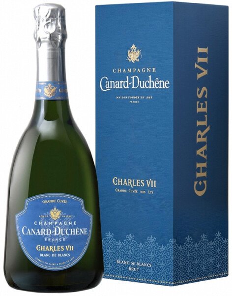 ИГРИСТОЕ ВИНО ШАМПАНЬ КАНАР-ДЮШЕН ШАРЛЬ VII БЛАН ДЕ БЛАН 12% БЕЛ БРЮТ 0,75Л П/УП