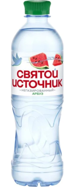 НАПИТОК СВЯТОЙ ИСТОЧНИК СО ВКУСОМ АРБУЗА Н/ГАЗ 0,5Л ПЛ/Б