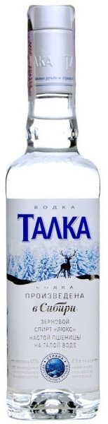 ВОДКА ТАЛКА 40% 0,7Л