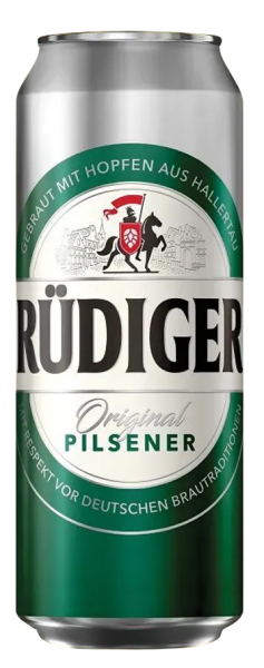 ПИВО РЮДИГЕР ОРИДЖИНАЛ ПИЛСНЕР 4,5% 0,45Л Ж/Б