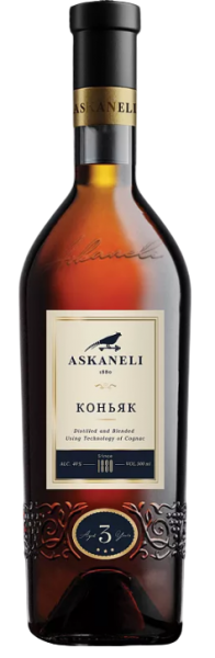 КОНЬЯК АСКАНЕЛИ 3 ГОДА 40% 0,5Л