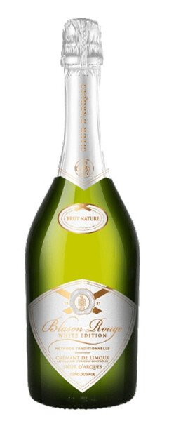 ВИНО ИГРИСТОЕ КРЕМАН ДЕ ЛИМУ УАЙТ ЭДИШН БЛАСОН РУЖ ЗЕРО ДОЗАЖ 13% БЕЛ ЭКСТРА БРЮТ 0,75Л