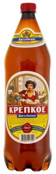 ПИВО ЖИГУЛЕВСКОЕ КРЕПКОЕ СВЕТЛОЕ 7% 1,2Л ПЛ/Б