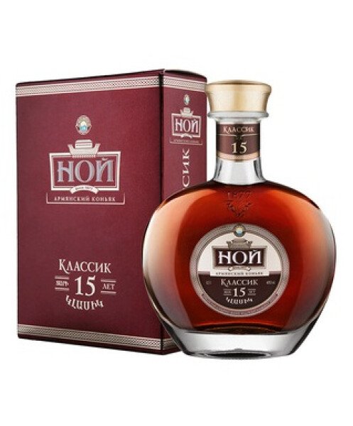 КОНЬЯК НОЙ КЛАССИК 15 ЛЕТ 40% 0,5Л П/УП