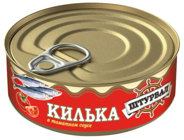 КИЛЬКА ШТУРВАЛ В Т/С 240 Г КЛЮЧ