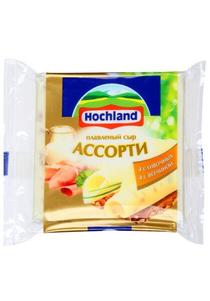 СЫР ХОХЛАНД ТОСТЫ АССОРТИ 150 Г ПЛ/УП