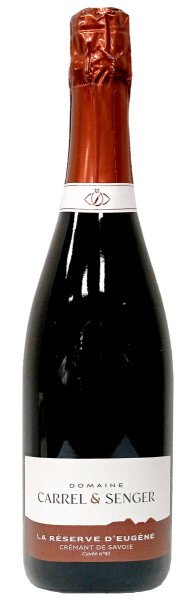 ВИНО ИГРИСТОЕ ДОМЕН КАРРЕЛЬ САНЖЕР ЛЯ РЕЗЕРВ Д ЭЖЕН КРЕМАН ДЕ САВУА 12,5% БЕЛ БРЮТ 0,75Л