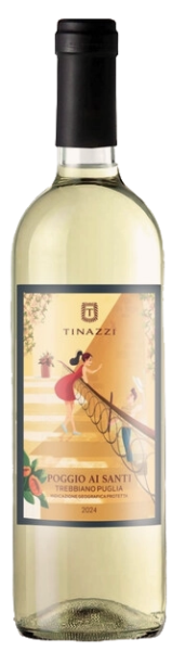 ВИНО ПОДЖО АЙ САНТИ ТРЕББЬЯНО ПУЛИЯ БЕЛ СУХ 11,5% 0,75Л