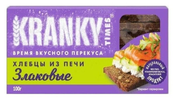 ХЛЕБЦЫ КРАНКИ ЗЛАКОВЫЕ 100 Г