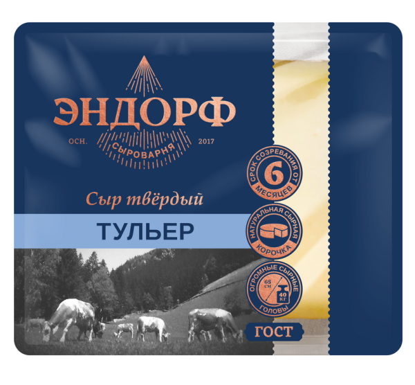 СЫР ТВЕРДЫЙ ТУЛЬЕР 50% 200 Г