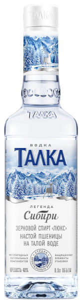 ВОДКА ТАЛКА 40% 0,5Л