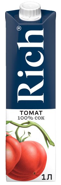 СОК РИЧ ТОМАТНЫЙ С СОЛЬЮ 1,0Л Т/П
