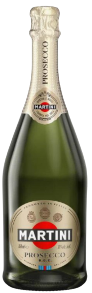ВИНО ИГРИСТОЕ МАРТИНИ ПРОСЕККО 11,5% БЕЛ СУХ 0,75Л