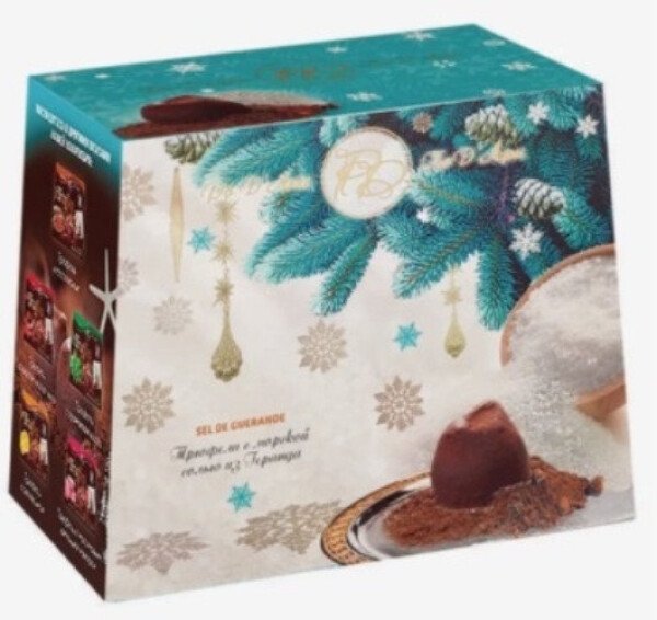 ШОКОЛАДНЫЙ НАБОР ГЕРАНДА ТРЮФЕЛЬ С МОРСКОЙ СОЛЬЮ 160 Г