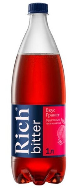 НАПИТОК РИЧ ГРАНАТ Б/АЛК ГАЗ 1Л ПЛ/Б