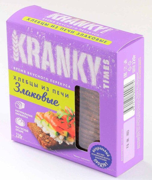 ХЛЕБЦЫ КРАНКИ ЗЛАКОВЫЕ 220 Г