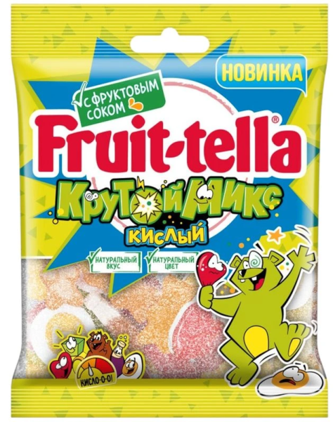 МАРМЕЛАД ФРУТЕЛЛА КРУТОЙ МИКС КИСЛЫЙ 70 Г