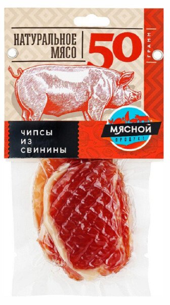 ЧИПСЫ МЯСНОЙ ПРОДУКТ ИЗ СВИНИНЫ 50 Г