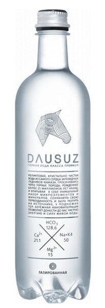 ВОДА ДАУСУЗ АКВА ДЬЮ ГАЗ 0,75Л ПЛ/Б