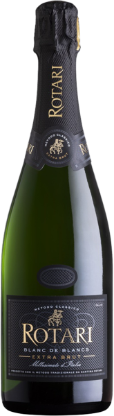 ВИНО ИГРИСТОЕ ТРЕНТО РОТАРИ БЛАН ДЕ БЛАН 12,5% БЕЛ ЭКСТРА БРЮТ 0,75Л