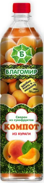 КОМПОТ БЛАГОМИР КУРАГА 1Л ПЛ/Б