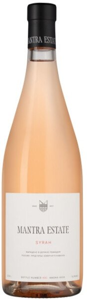 ВИНО МАНТРА СИРА РОЗ СУХ 12,5% 0,75Л