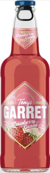 ПИВНОЙ НАПИТОК ТОНИС ГАРРЕТ ХАРД КЛУБНИКА ГУАВА 4,6% 0,4Л СТ/Б