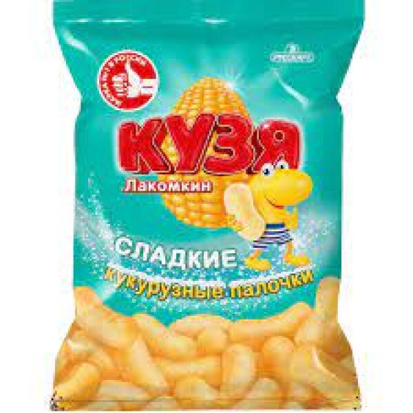 СНЕКИ КУКУРУЗНЫЕ КУЗЯ ЛАКОМКИН 100 Г