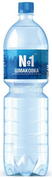 ВОДА ШМАКОВКА № 1 ГАЗ 1,5Л ПЛ/Б