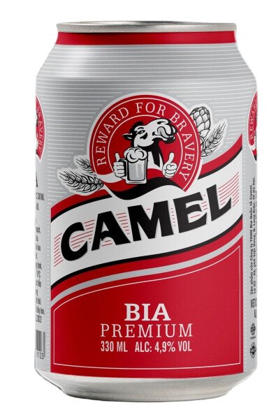 ПИВО ПИВО КАМЭЛ ПРЕМИУМ СВЕТЛОЕ 4,9% 0,33Л Ж/Б