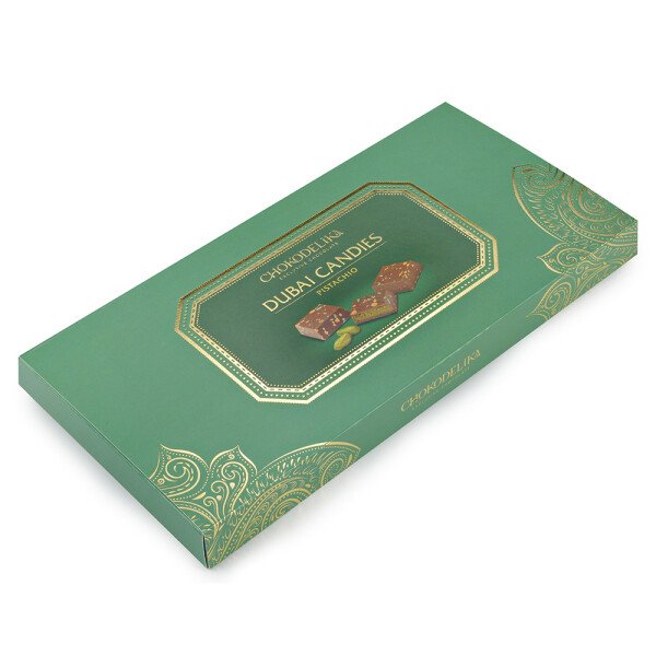 НАБОР КОНФЕТ ДУБАЙСКИЕ С ФИСТАШКОЙ 125 Г