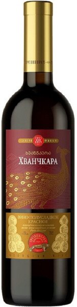 ВИНО ХВАНЧКАРА КР П/СЛ 11−12% 0,75Л