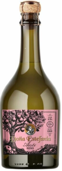 СИДР ДОНЬЯ ЭСТЕФАНИЯ АЙСТИ РОЗЕ П/СЛ ГАЗ 5,5% 0,75Л СТ/Б