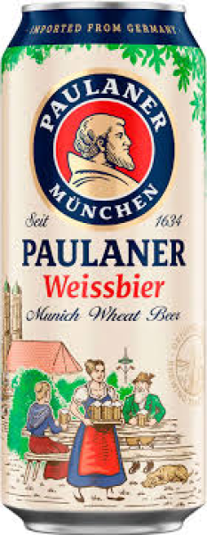 ПИВО ПАУЛАНЕР ВАЙССБИР СВЕТЛОЕ 5,5% 0,5Л Ж/Б