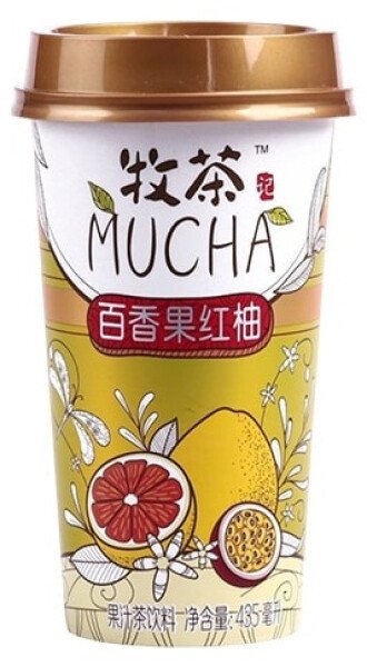 ЧАЙ ФРУКТОВЫЙ МУЧА С СОКОМ МАРАКУЙА И КРАСНОГО ПОМЕЛО 0,435Л СТАКАН