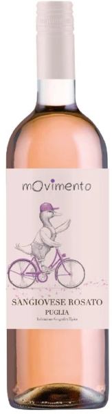 ВИНО МОВИМЕНТО САНДЖОВЕЗЕ РОЗ П/СЛ 9,5% 0,75Л