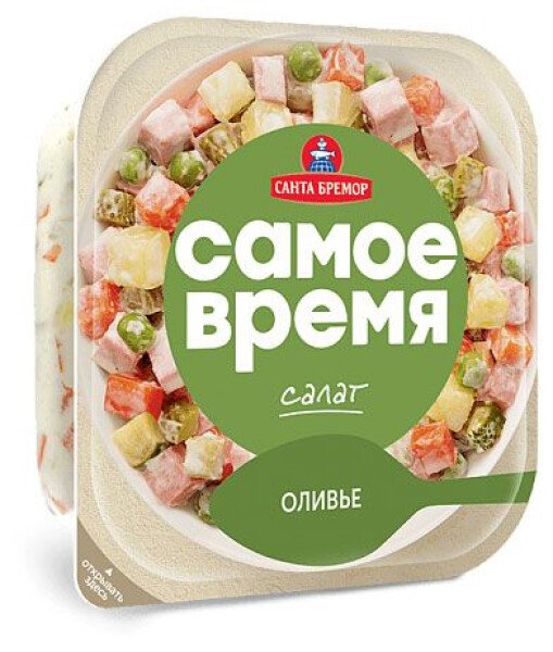 САЛАТ САНТА БРЕМОР ОЛИВЬЕ 150 Г