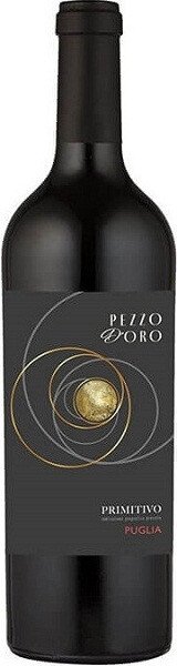 ВИНО ПЕЦЦО Д' ОРО ПРИМИТИВО СОРТОВОЕ КР П/СУХ 14% 0,75Л